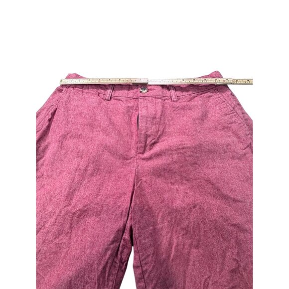 Old Navy Mens Ultimate Slim Built-In Flex Shorts 32 Red/Pink - Picture 8 of 9